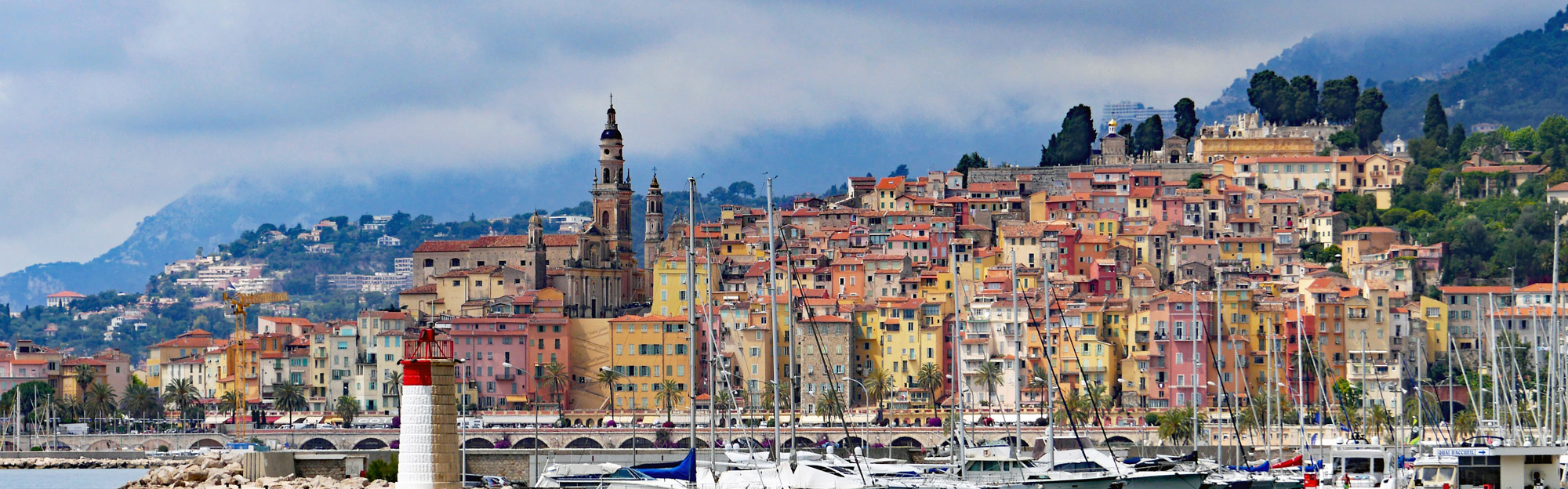 Vue de Menton